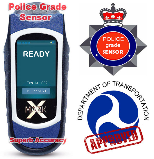 Alcovisor Mk X Police Accuracy Fuel Cell Breathalyser